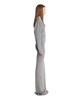 Gray Wool and Cashmere Long Dress | PDP | Antonia