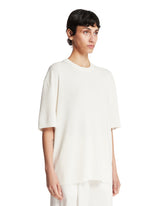 White Cotton T-Shirt | PDP | Antonia