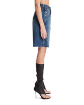 Blue Denim Bermuda Shorts | PDP | Antonia