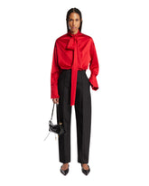 Red Elide Silk Shirt - Women's clothing | PLP | Antonia