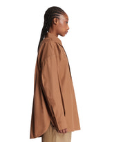 Camicia Candela In Cotone Marrone | PDP | Antonia