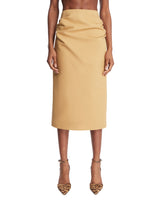 Beige Pernilla Midi Skirt - Women's clothing | PLP | Antonia