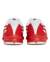 Comme des Garcons Shirt x Asics White and Red Gel Sneakers | PDP | Antonia