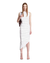 Abito Midi Asimmetrico Bianco - ABITI DONNA | PLP | Antonia