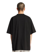 Black Logo Printed T-Shirt | PDP | Antonia