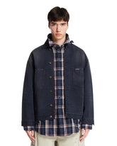 Blue Cotton Denim Patched Jacket-Shirt - Men's jackets | PLP | Antonia