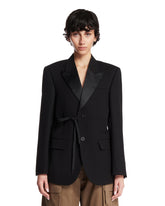 Black String Blazer | PDP | Antonia
