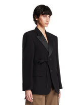 Black String Blazer | PDP | Antonia
