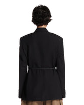 Black String Blazer | PDP | Antonia