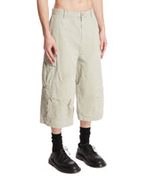 Beige Cropped Cargo Pants | PDP | Antonia