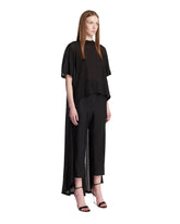 Black T-Shirt with Train | PDP | Antonia