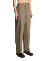 Pantaloni In Cotone Compatto Grigi | PDP | Antonia