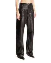 Pantaloni In Pelle Neri | PDP | Antonia