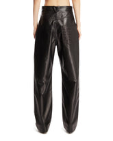 Pantaloni In Pelle Neri | PDP | Antonia