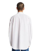 White Cotton Poplin Shirt | PDP | Antonia