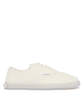 White Intrecciato Sneakers - Bottega Veneta men | PLP | Antonia