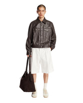 Brown Leather Jacket | PDP | Antonia