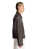 Brown Leather Jacket | PDP | Antonia