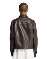 Brown Leather Jacket | PDP | Antonia