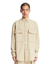 Beige Cotton Shirt - Men's shirts | PLP | Antonia