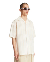 Beige Striped Shirt | PDP | Antonia