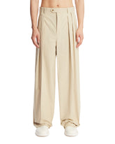 Beige Cotton Pants | PDP | Antonia