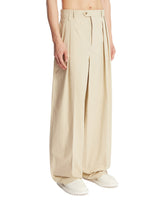 Beige Cotton Pants | PDP | Antonia