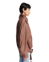 Brown Isa Bomber Jacket | PDP | Antonia