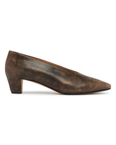 Brown Leather Pumps | PDP | Antonia
