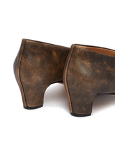 Brown Leather Pumps | PDP | Antonia