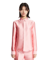 Camicia In Misto Seta Rosa - CALVIN KLEIN WOMEN | PLP | Antonia