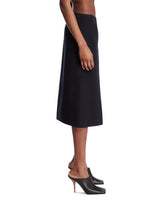 Blue Wool Skirt | PDP | Antonia