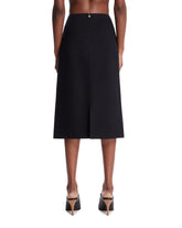 Blue Wool Skirt | PDP | Antonia