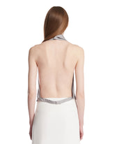 Gray Silk Top | PDP | Antonia