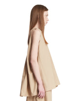 Beige Draped Top | PDP | Antonia