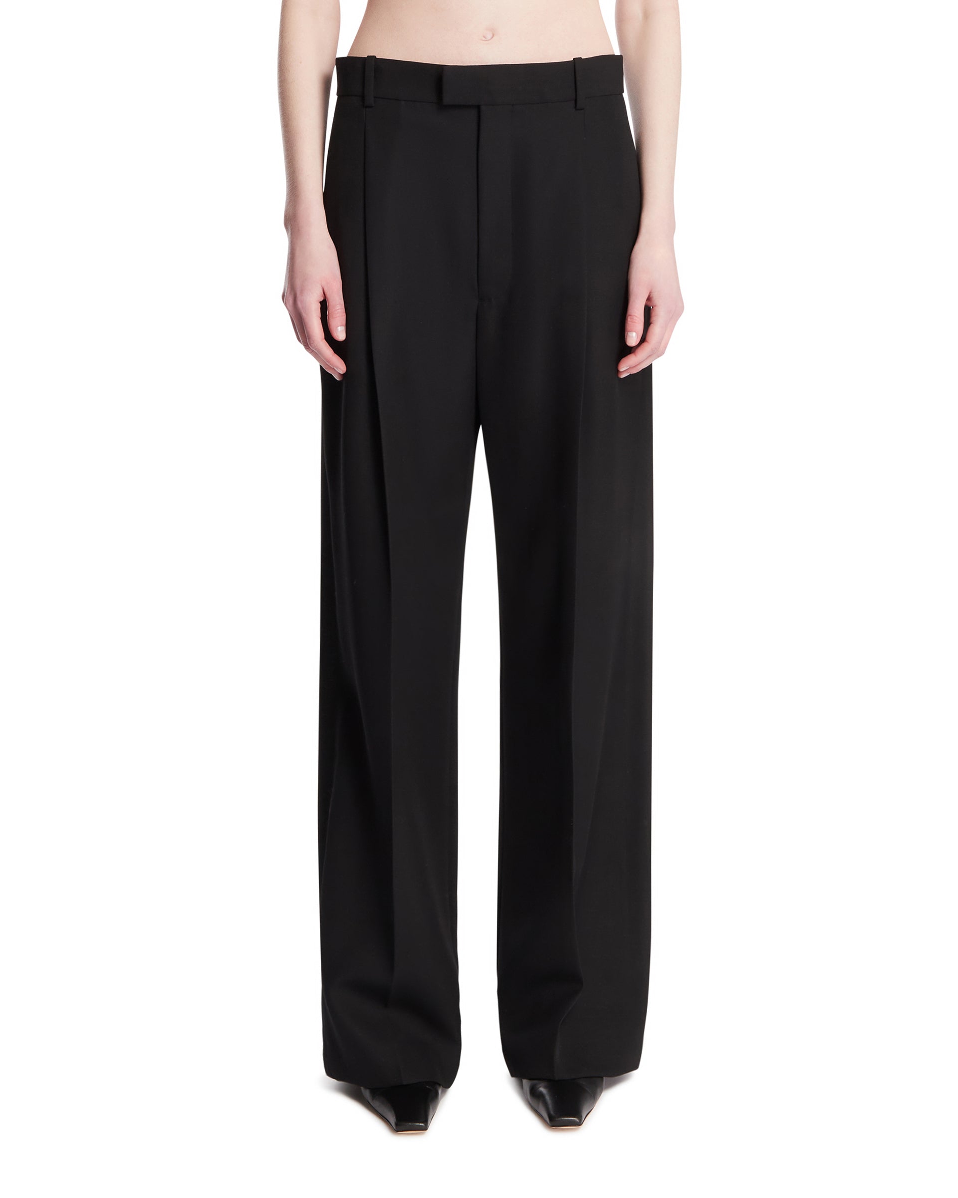 Black Deconstructed Trousers | CARVEN - Antonia
