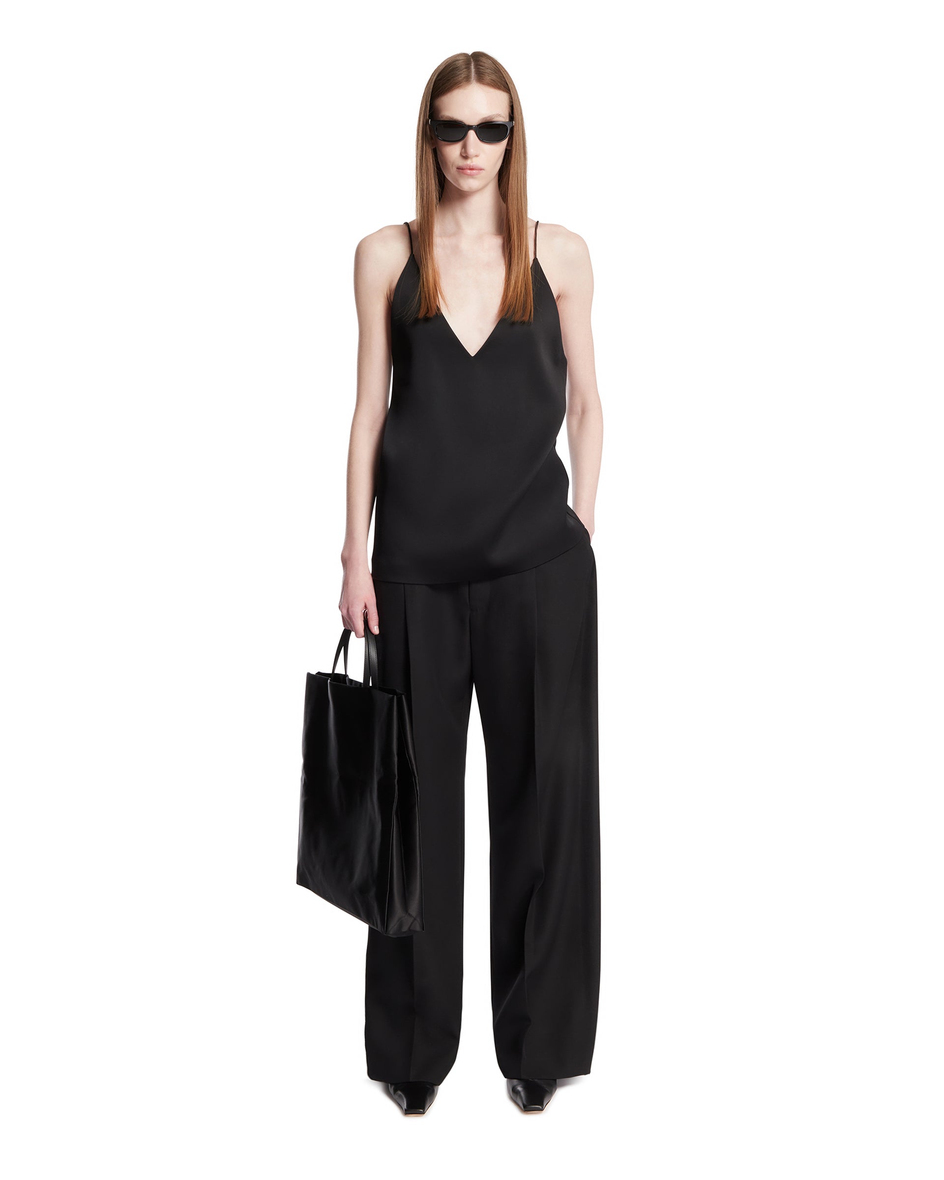 Black Deconstructed Trousers | CARVEN - Antonia