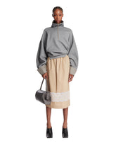 Gonna Con Inserti In Pizzo Beige - CARVEN DONNA | PLP | Antonia