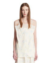 Beige Viscose and Cotton Top - New arrivals women | PLP | Antonia