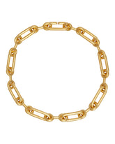 Gold Original Binary Chain Short Necklace | PDP | Antonia