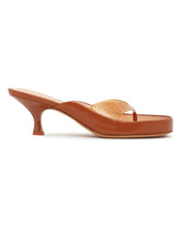 Brown and Transparent Junie Sandals | PDP | Antonia