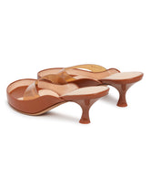 Brown and Transparent Junie Sandals | PDP | Antonia