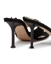 Black Helix High Thong Sandals | PDP | Antonia