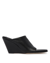 Black Wedge Mules | PDP | Antonia