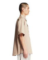 Camicia Karl In Cotone Beige | PDP | Antonia