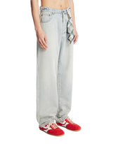 Light Blue Mark Straight-Leg Jeans | PDP | Antonia