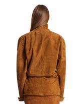 Brown Cindy Suede Jacket | PDP | Antonia