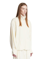 White High-Neck Jacket | PDP | Antonia