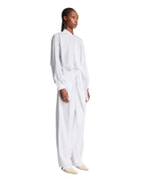 White Draped Shirt | PDP | Antonia