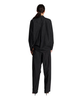 Black Romy Cotton Shirt | PDP | Antonia